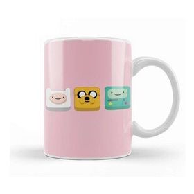 Baskı Dükkanı Advenuture Time Jake Finn and Bmo 01 Kupa