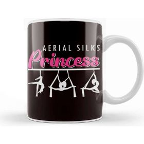 Baskı Dükkanı Aerial Silks Princess Aerialist Acrobatics Dancer Acrobat Kupa Bardak