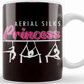 Baskı Dükkanı Aerial Silks Princess Aerialist Acrobatics Dancer Acrobat Kupa Bardak