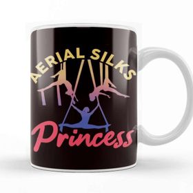 Baskı Dükkanı Aerial Silks Princess Aerialist Circus Acrobat Acrobatics Kupa Bardak