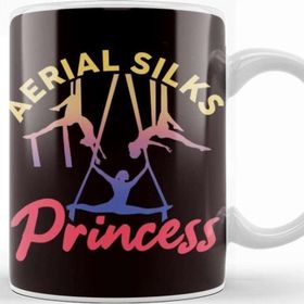 Baskı Dükkanı Aerial Silks Princess Aerialist Circus Acrobat Acrobatics Kupa Bardak