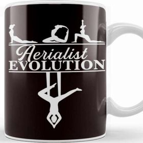 Baskı Dükkanı Aerialist Evolution Aerial Silk Acrobatics Dancer Performer Kupa Bardak