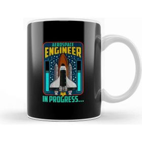 Baskı Dükkanı Aerospace Engineer in Progres Spaceship Rocket Kupa