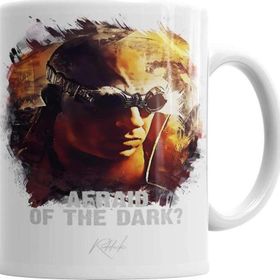 Baskı Dükkanı Afraid of the Dark Riddick Sihirli Porselen Kupa