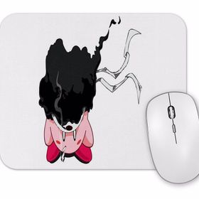 Baskı Dükkanı Afro Kirby Mouse Pad