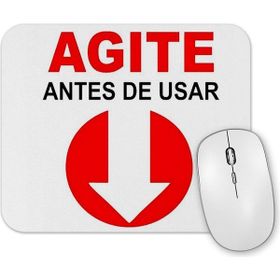 Baskı Dükkanı Agite Antes De Usar Mouse Pad