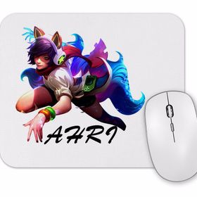 Baskı Dükkanı Ahri League of Legends Oyun Darius Yasuo Jinx Morgana Katarina Ezreal Mouse Pad