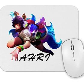 Baskı Dükkanı Ahri League of Legends Oyun Darius Yasuo Jinx Morgana Katarina Ezreal Mouse Pad