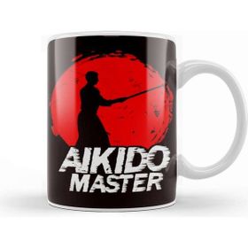 Baskı Dükkanı Aikido Master Fighter Martial Arts Fight Coach Self Defense Kupa Bardak
