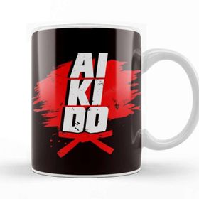 Baskı Dükkanı Aikido Master Fighter Martial Arts Fight Coach Self Defense Kupa Bardak