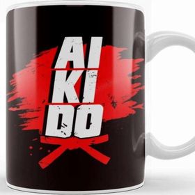 Baskı Dükkanı Aikido Master Fighter Martial Arts Fight Coach Self Defense Kupa Bardak