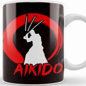 Baskı Dükkanı Aikido Master Fighter Martial Arts Fight Coach Self Defense Kupa Bardak