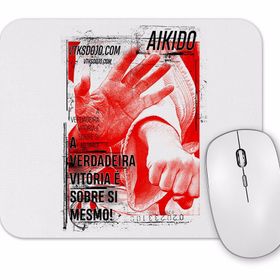 Baskı Dükkanı Aıkıdo Poster Mouse Pad