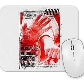 Baskı Dükkanı Aıkıdo Poster Mouse Pad