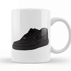 Baskı Dükkanı Air Force 1 Black Air Force Ones Kupa