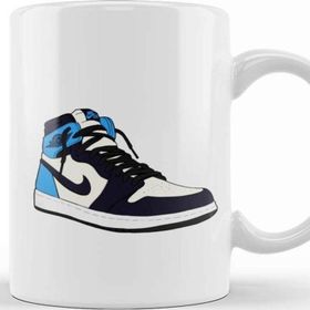 Baskı Dükkanı Air Jordan 1 High Obsidian Kupa