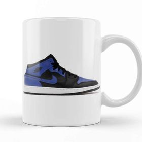 Baskı Dükkanı Air Jordan 1 Mid Hyper Royal Kupa