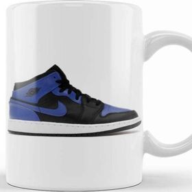 Baskı Dükkanı Air Jordan 1 Mid Hyper Royal Kupa