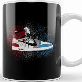 Baskı Dükkanı Air Jordan 1 Red White Blue Sporty Basketball Kupa