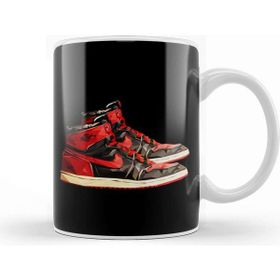 Baskı Dükkanı Air Jordan 1 Sneaker Kupa