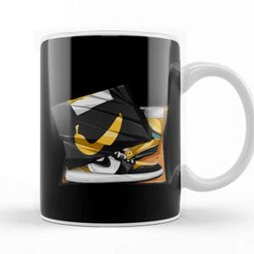 Baskı Dükkanı Air Jordan 1 Sneakers Number One in the World Basketball Kupa