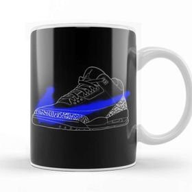 Baskı Dükkanı Air Jordan 11 Bred Low Retro Matador Minimalism Kupa