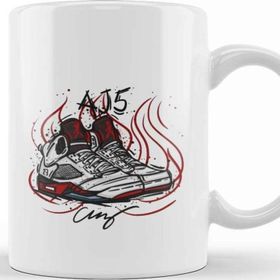 Baskı Dükkanı Air Jordan 4 Flowers Kupa