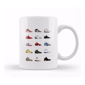 Baskı Dükkanı Air Jordan Too Many Sneakers Kupa Bardak