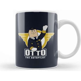 Baskı Dükkanı Airplane Otto Kupa Bardak