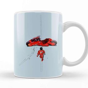 Baskı Dükkanı Akira Kaneda Anime Tokyo Bike Drugpills Shotaro Kaneda And His Bike 01 Kupa