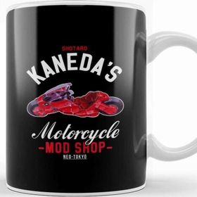 Baskı Dükkanı Akira Shotaro Kanedas Motorcycle Shop Kupa Bardak