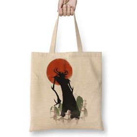 Baskı Dükkanı Aku Samurai Jack Bez Çanta