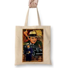 Baskı Dükkanı Al Capone Madre Loca Bez Çanta