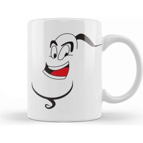 Baskı Dükkanı Aladdin Genie Face Kupa