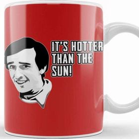 Baskı Dükkanı Alan Partridge Hotter Than the Sun Quote Kupa Bardak