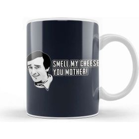 Baskı Dükkanı Alan Partridge Smell My Cheese Quote Kupa