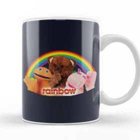 Baskı Dükkanı Alaska Vintage Retro Rainbow Style Kupa Bardak
