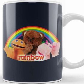 Baskı Dükkanı Alaska Vintage Retro Rainbow Style Kupa Bardak