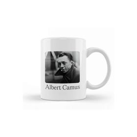 Baskı Dükkanı Albert Camus Porselen Kupa