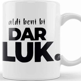 Baskı Dükkanı Aldi Beni Bi Darlukyeni Karadeniz Tasarım Kupa Bardak