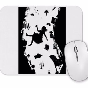 Baskı Dükkanı Alice Down Mouse Pad