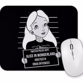 Baskı Dükkanı Alice Gamister Mouse Pad