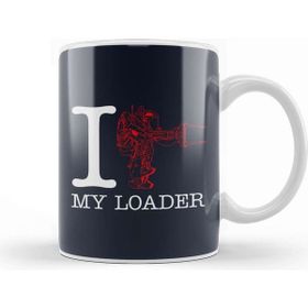 Baskı Dükkanı Alien I Heart My Loader Kupa
