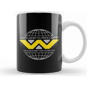 Baskı Dükkanı Alien Weyland Yutani Corp Logo Kupa Bardak
