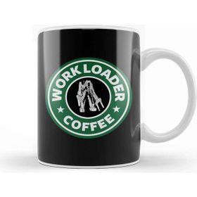 Baskı Dükkanı Alien Work Loader Coffee Starbucks Kupa