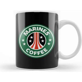 Baskı Dükkanı Aliens Marines Coffee Starbucks Kupa