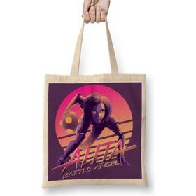 Baskı Dükkanı Alita Battle Angel Bez Çanta