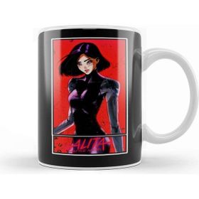Baskı Dükkanı Alita Fanart Kupa Bardak