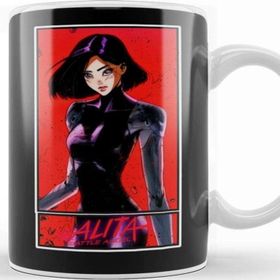 Baskı Dükkanı Alita Fanart Kupa Bardak