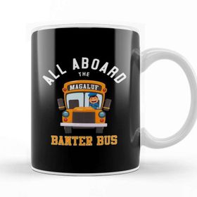 Baskı Dükkanı All Aboard the Magaluf Banter Bus Kupa